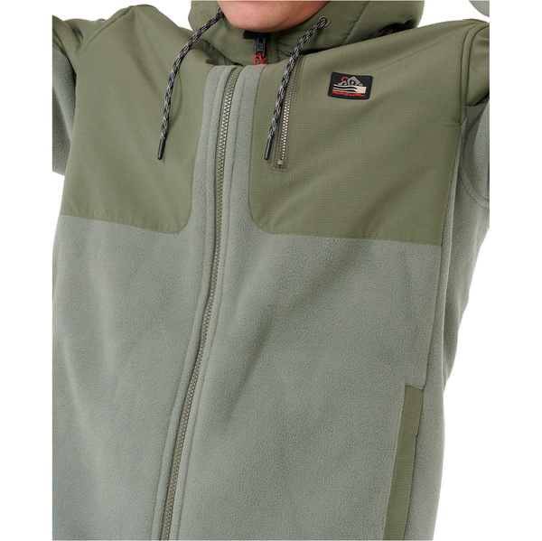 2025 Rip Curl Mens Anti Series Pesquisa Fleece 09VMFL - Cactus Green